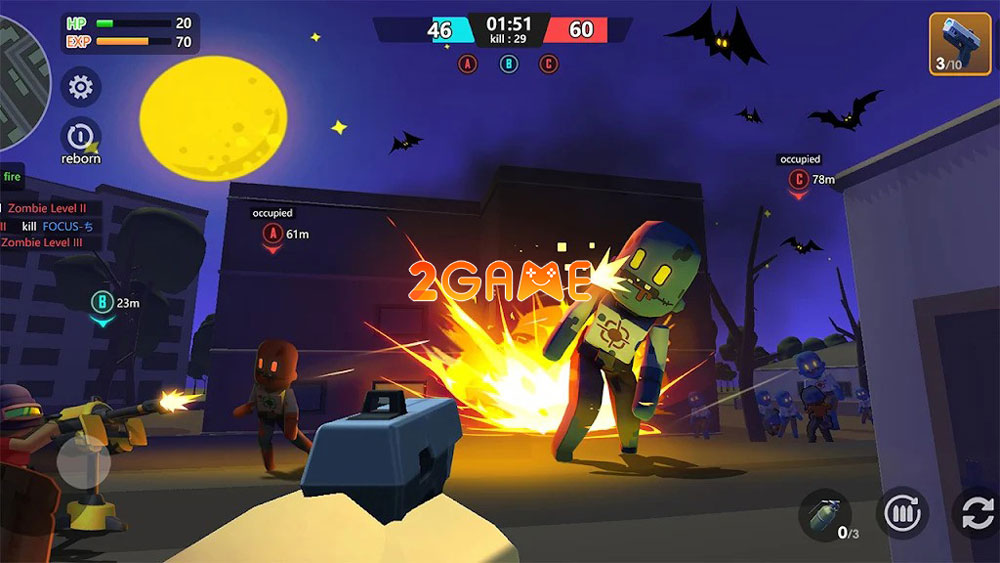 Nhiều chế độ chơi hấp dẫn của game hành động Fire War: Gunfight King Nhiều chế độ chơi hấp dẫn của game hành động Fire War: Gunfight King