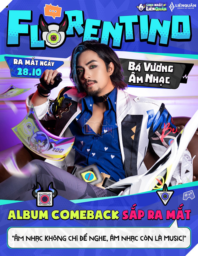 Lien Quan Mobile: Thue hot Tiktoker quang ba trang phuc moi cua Florentino, cong dong game thu ai cung che xau Liên Quân Mobile: Thuê hot Tiktoker quảng bá trang phục mới của Florentino