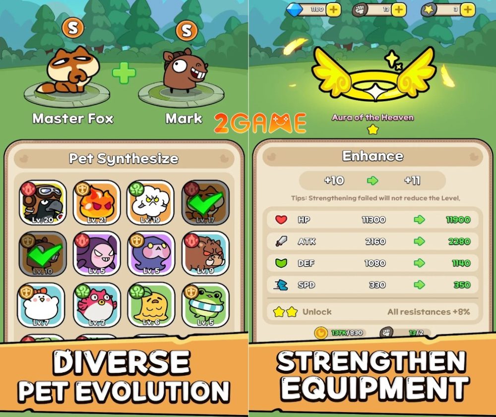 freaky-duckling-3 Ghép thú cưng để trở nên mạnh mẽ hơn trong Freaky Duckling