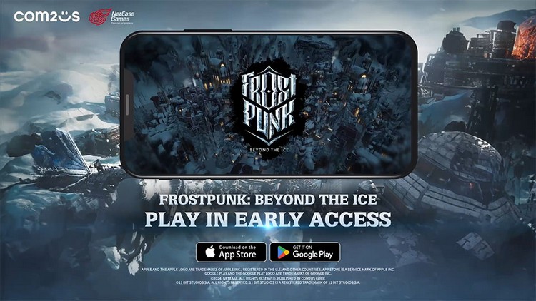 Frostpunk: Beyond the Ice - Game chiến lược sinh tồn đã có phiên bản mobile frostpunks