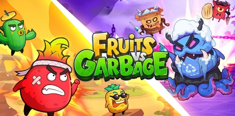 Fruits VS Garbage - Game giải trí vui nhộn trên nền tảng Android fruits vs garbage 1