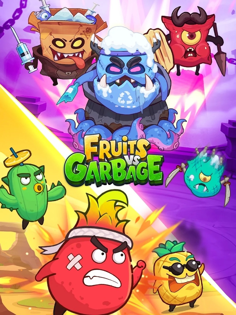 Fruits VS Garbage - Game giải trí vui nhộn trên nền tảng Android fruits vs garbage 5