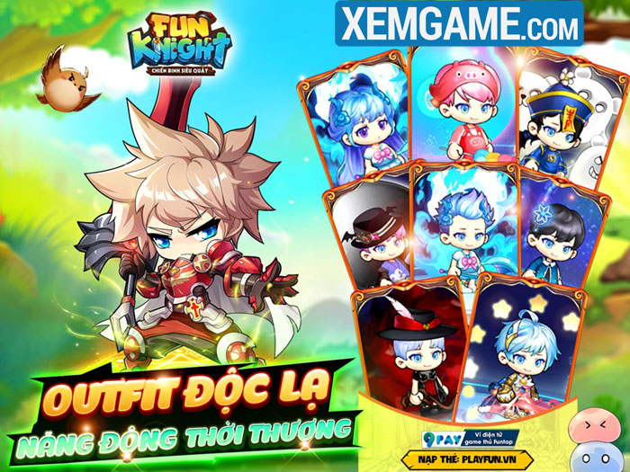 Fun Knight: Chiến Binh Siêu Quậy – game đi cảnh siêu vui nhộn chuẩn bị cập bến fun knight chien binh sieu quay 5