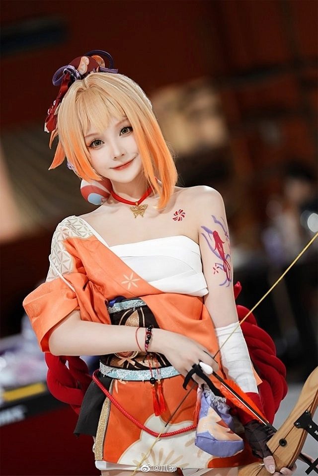 Ngắm nhìn bộ ảnh cosplay cực kỳ sexy, quyến rũ của nữ hot girl Inazuma g31