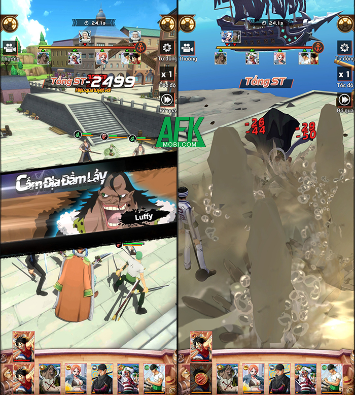 Top 7 game mobile dành cho những ai yêu thích One Piece - Vua Hải Tặc Luffy 4