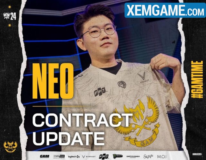 gam-chia-tay-neo GAM Esports chính thức chia tay NEO, chuẩn bị xây đội hình cho LCP 2025 gam chia tay neo