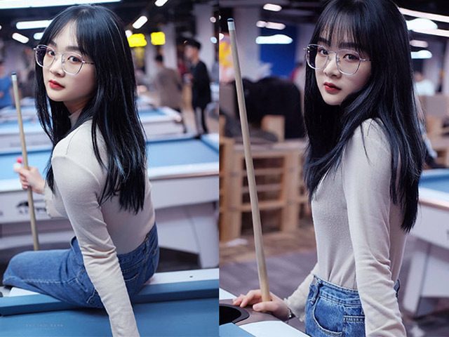 Thi đấu chuyên nghiệp, idol "tóp tóp" Gấm Kami thể hiện cú đề pa bida ảo diệu khó tin vì... "quá tệ"- Ảnh 1. Thi đấu chuyên nghiệp, idol "tóp tóp" Gấm Kami thể hiện cú đề pa bida ảo diệu khó tin vì... "quá tệ"- Ảnh 1.