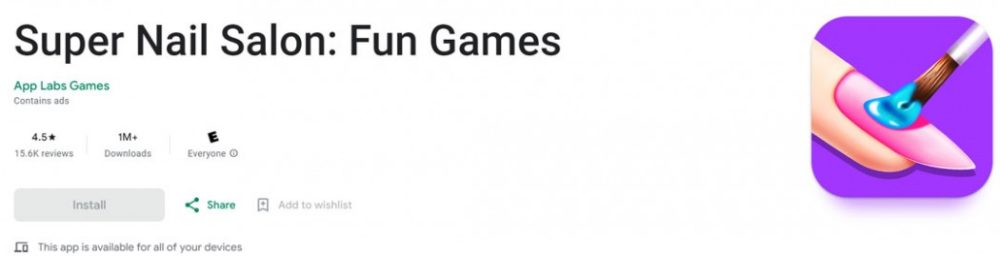 Game làm Nail Sơn móng tay cho con gái Top Game làm Nail Sơn móng tay hay cho con gái