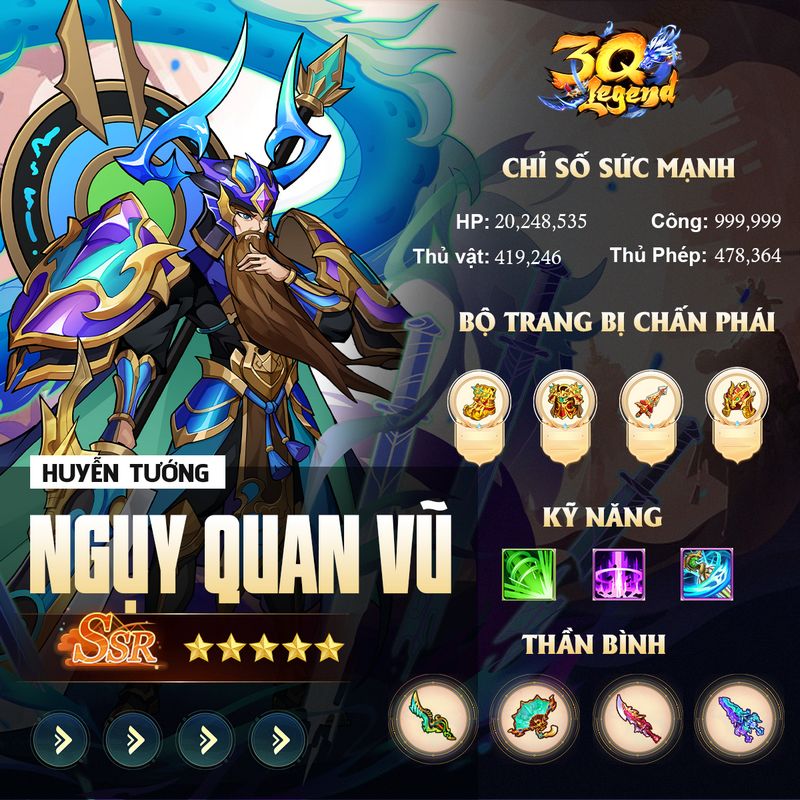 3Q Legend ra mắt - Mở loạt sự kiện đua Top “cực căng” kèm theo quà tặng “Iphone 15 Pro” cực đã gamehubvn 3q legend ra mat mo loat su kien dua top cuc cang 3