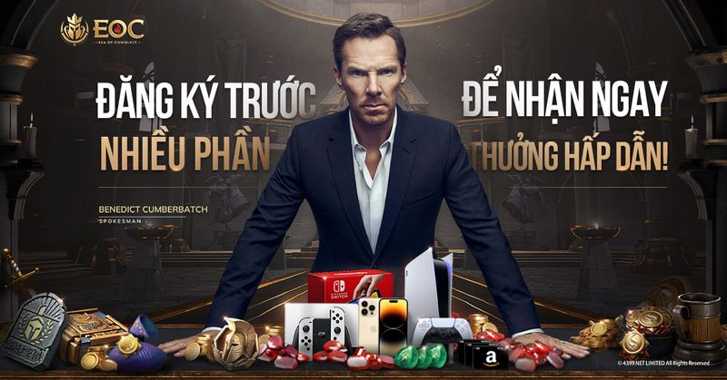 Benedict Cumberbatch phát ngôn cho Era of Conquest, chính thức ra mắt toàn cầu 27/10 gamehubvn benedict cumberbatch phat ngon cho era of conquest 3