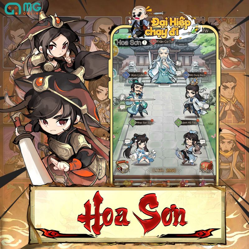 Chờ ngày ra mắt - Giới thiệu các môn phái cực khủng trong Đại Hiệp Chạy Đi gamehubvn cho ngay ra mat chinh thuc gioi thieu cac mon phai cuc khung trong dai hiep chay di 6