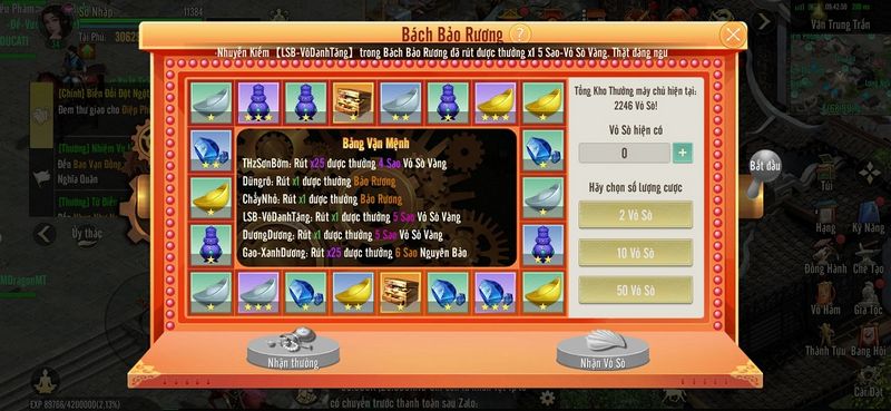 gamehubvn-cong-dong-kto-so-sai-nhan-pham-cung-tinh-nang-quay-so-bach-bao-ruong-2 Cộng đồng Kiếm Thế Orgin so tài nhân phẩm cùng tính năng “quay sò” Bách Bảo Rương gamehubvn cong dong kto so sai nhan pham cung tinh nang quay so bach bao ruong 2