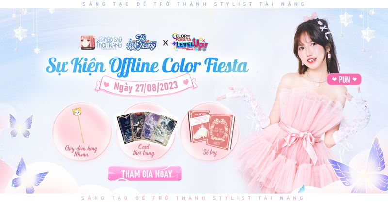Cuối tuần “lên đồ” đi quẩy cùng Ngôi Sao Thời Trang VNG tại sự kiện Color Fiesta 2023 gamehubvn cuoi tuan len do di quay cung ngoi sao thoi trang vng tai su kien color fiesta 2023 3