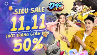 Đón Siêu Sale 11.11 - Mùa sale lớn nhất và duy nhất trong năm của OMG 3Q VNG 29 Đón Siêu Sale 11.11 - Mùa sale lớn nhất và duy nhất trong năm của OMG 3Q VNG gamehubvn don sieu sale 1111 mua sale lon nhat va duy nhat trong nam omg 3q vng 10jpg