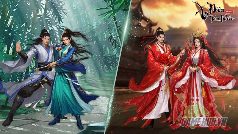 Full không che các ngoại trang cực phẩm của Xạ Điêu Tam Khúc Mobile trước ngày ra mắt