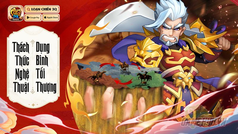 Game Tam Quốc AFK Loạn Chiến 3Q chính thức ra mắt hôm nay, tặng hàng ngàn Giftcode