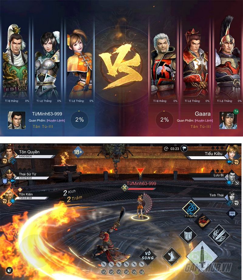 Game thủ Dynasty Warriors: Overlords “mất ăn mất ngủ” leo top PvP Độc Bộ Tranh Phong