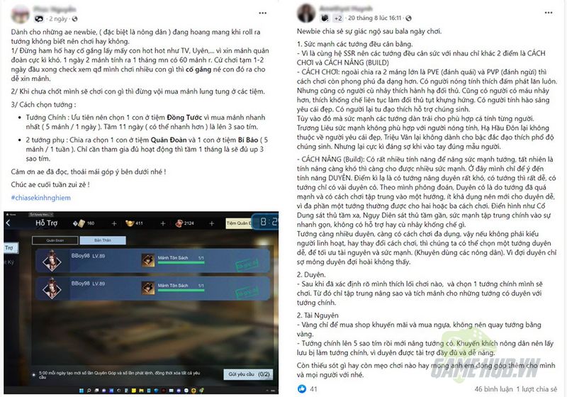 Game thủ Dynasty Warriors: Overlords tìm cách “nuôi” tướng và tối ưu đội hình