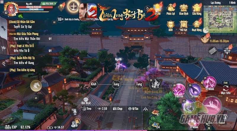 Game thủ Thiên Long Bát Bộ 2 VNG trải nghiệm khinh công chiến đấu "hệt như phim" gamehubvn game thu tlbb 2 vng trai nghiem khinh cong chien daui het nhu phim 2