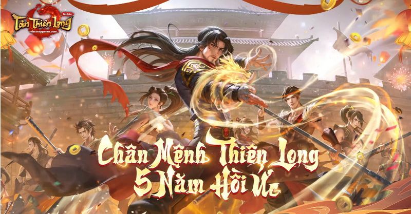Đón sinh nhật 5 tuổi, cộng đồng game thủ hào hứng gửi lời chúc đến Tân Thiên Long Mobile gamehubvn hanh trinh 5 nam tan thien long mobile 1