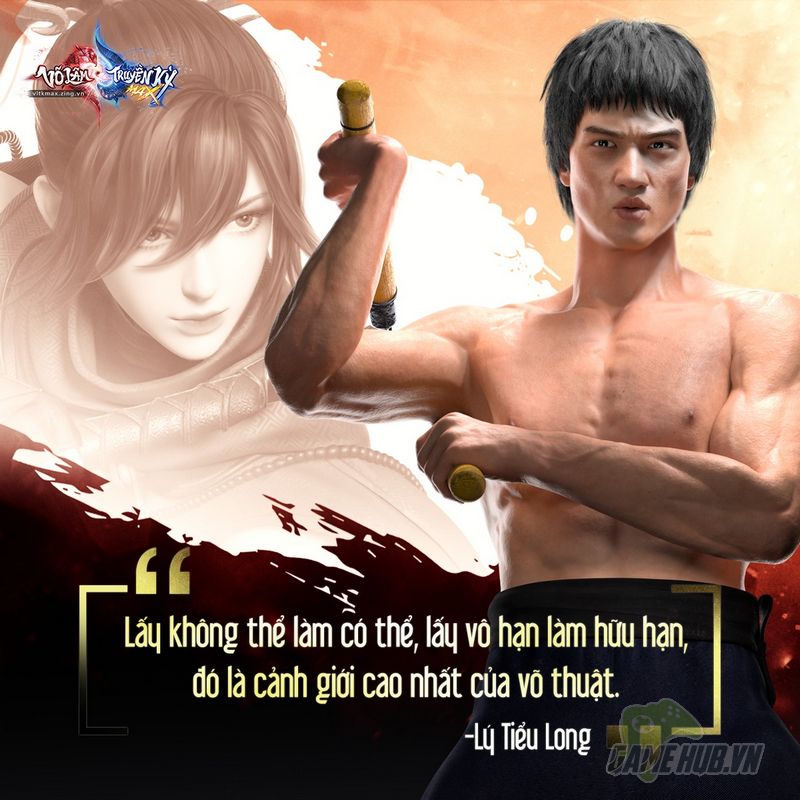 22/9 - Huyền thoại võ thuật bất tử Lý Tiểu Long đồng hành cùng tựa game bom tấn Võ Lâm Truyền Kỳ MAX