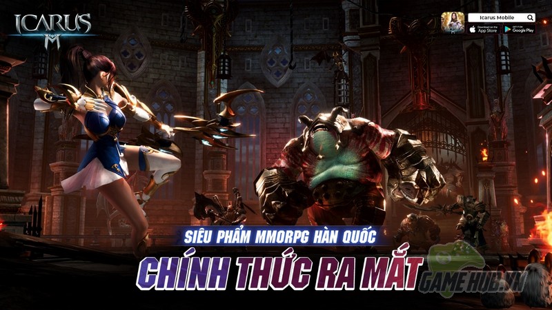 Icarus M - Siêu phẩm sử dụng đồ họa Unreal Engine 4 trên Mobile chính thức ra mắt, tặng kèm Giftcode gamehubvn icarus m sieu pham do hoa tren mobile chinh thuc ra mat tang giftcode 1