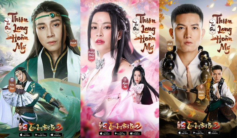 Karik, Anh Tú và Hoàng Thùy Linh “kề vai sát cánh” trong TVC Thiên Long Bát Bộ 2 VNG gamehubvn karik anh tu va hoang thuy linh ke vai sat canh trong tvc tlbb 2 vng 5