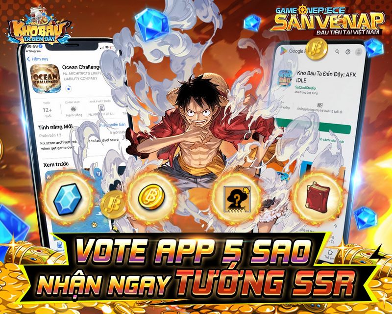 Kho Báu - Ta Đến Đây: Game One Piece săn vé nạp đầu tiên tại Việt Nam chính thức ra mắt 17/11 gamehubvn kho bau ta den day game one piece san ve nap dau tien tai vn ra mat 2