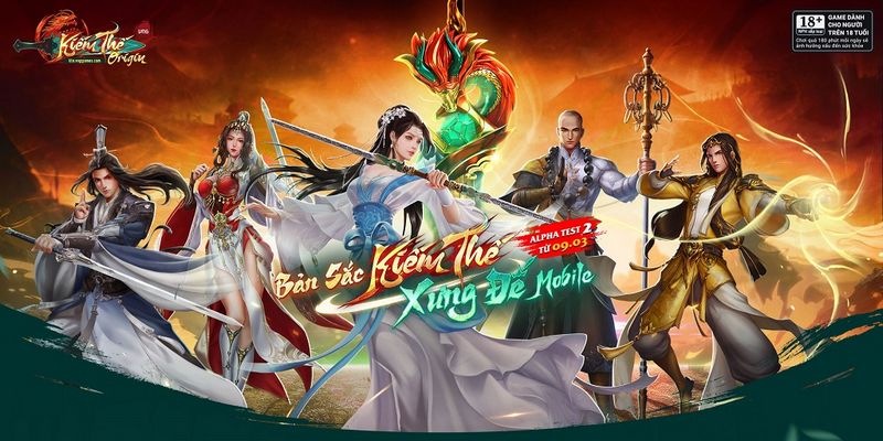Kiếm Thế Origin mở Alpha Test 2 – tiếp tục khẳng định “bản sắc Kiếm Thế - xưng đế mobile” gamehubvn kiem the origin mo alpha test 2 tiep tuc khang dinh ban sac kiem the xung de mobile 1