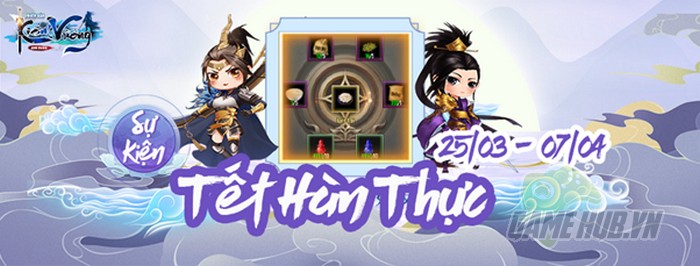 Kiếm Vương ADNX Mobile ra mắt phái Cổ Mộ, game thủ tưng bừng với sự kiện Tết Hàn thực gamehubvn kiem vuong adnx mobile ra mat phat co mo 2