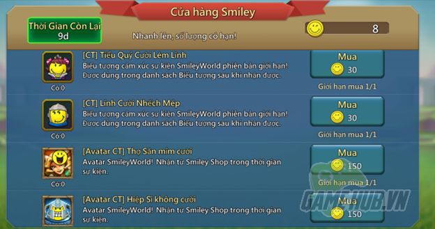 Lords Mobile tung “chiến thuật mặt cười” trong hợp tác mới nhất với SmileyWorld