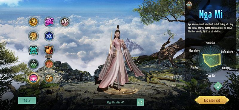 Nga Mi – Môn phái đầy bí ẩn đã xuất hiện trong Kiếm Thế Origin gamehubvn nga mi mon phai day bi an da xuat hien trong kto 5