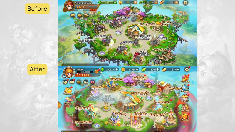 Những game thủ đầu tiên được trải nghiệm Gunny Origin phiên bản mới “Tái thiết Đảo Gà” gamehubvn nhung game thu dau tien dc trai nghiem gunny origin pb moi tai thiet dao ga 3