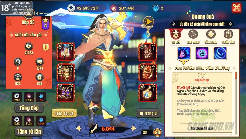 Nội tại quá mạnh, Nhất Đại Tông Sư chính là game kiếm hiệp thuộc hàng "khủng" nhất xưa nay gamehubvn noi tai qua manh nhat dai tong su game kiem hiep viet khung nhat xua nay 3