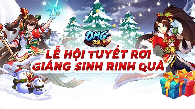 OMG 3Q: Mùa đông cảm động không hề cảm lạnh với sự kiện hấp dẫn dịp Giáng Sinh gamehubvn omg 3q mua dong cam dong ko he cam lanh voi su kien hap dan dip giang sinh 1