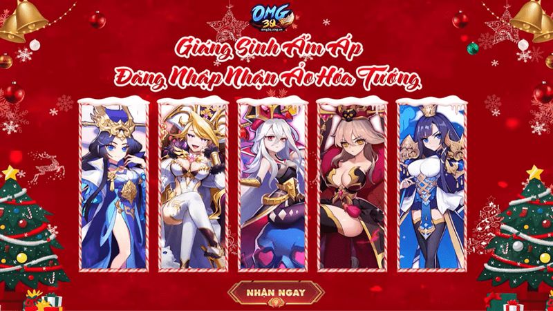 OMG 3Q: Mùa đông cảm động không hề cảm lạnh với sự kiện hấp dẫn dịp Giáng Sinh gamehubvn omg 3q mua dong cam dong ko he cam lanh voi su kien hap dan dip giang sinh 8