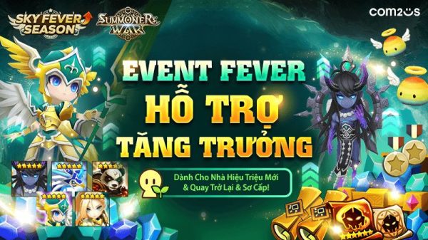 Bùng nổ chuỗi sự kiện Sky Fever Season của Summoners War hỗ trợ người chơi tăng trưởng vượt bậc gamehubvn summoners war bung no chuoi su kien sky fever season 2jpg
