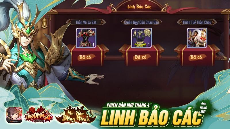 Tân OMG3Q – VNG: Tam thần hội tụ tại phiên bản mới Võ Thánh Giáng Thế gamehubvn tan omg3q vng tam than hoi tu tai pb moi vo thanh giang the 6