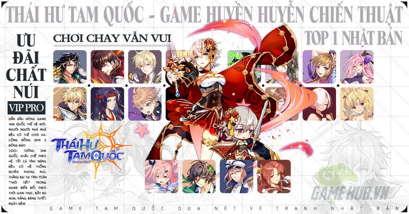 Thái Hư Tam Quốc - Game 3Q phong cách anime TOP 1 xứ anh đào về Việt Nam với voice song ngữ