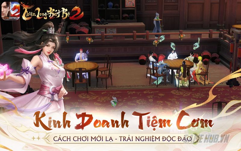 Thiên Long Bát Bộ 2 VNG: Chỉ còn 6 ngày nữa game thủ có thể ghé Tửu Lầu để thưởng thức