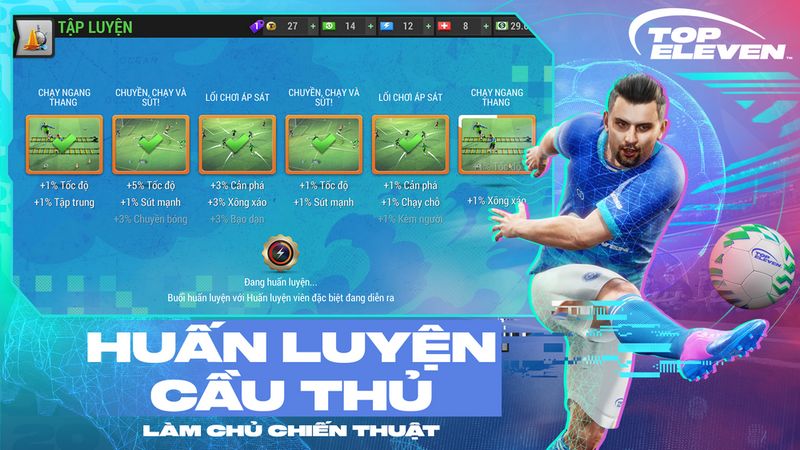 Top Eleven VNG chính thức ra mắt game thủ Việt hôm nay gamehubvn top eleve n vng chinh thuc ra mat game thu viet hnay 4