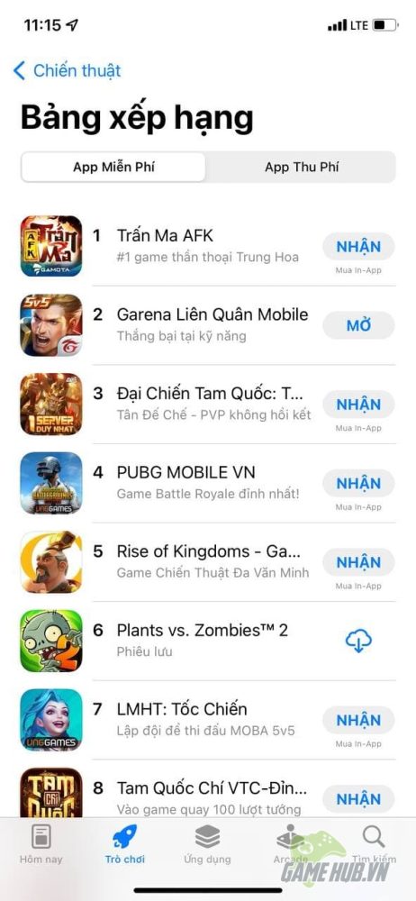 15.000 lượt tải sau 1 tiếng ra mắt, Trấn Ma AFK công phá Top 1 BXH, “phá đảo” làng game chiến thuật gamehubvn tran ma afk cong pha top 1 bxh pha dao lang game chien thuat 2