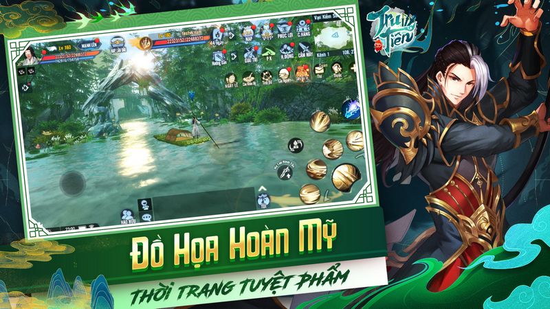Tru Tiên 3D đạt số lượt bình chọn nhiều nhất cho giải đồ họa tại Vietnam Game Awards 2023 gamehubvn tru tien 3d do hoa dep nhat vietnam game awards 2023 3