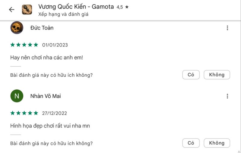 Vương Quốc Kiến đu đỉnh BXH AppStore và GG Play, nhận cơn mưa lời khen từ cộng đồng game thủ gamehubvn vuong quoc kien du dinh bxh appstore va ggplay nhan mua loi khen 4