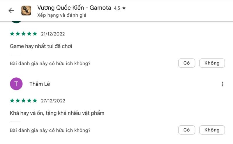 Vương Quốc Kiến đu đỉnh BXH AppStore và GG Play, nhận cơn mưa lời khen từ cộng đồng game thủ gamehubvn vuong quoc kien du dinh bxh appstore va ggplay nhan mua loi khen 5