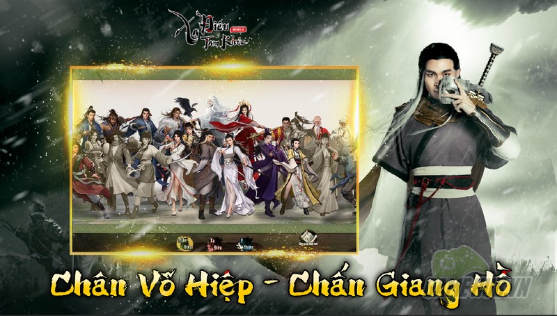 ‘Xạ Điêu Tam Khúc Mobile ‘ phiên bản 2D các bộ phim kinh điển Kim Dung từng công chiếu