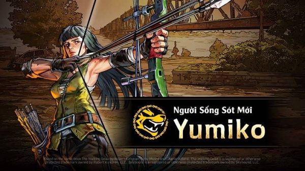 Xạ Thủ Tài Ba Yumiko gia nhập đội quân The Walking Dead: All-Stars gamehubvn xa thu tai ba yumiko gia nhap doi quan the walking dead all stars 0jpg