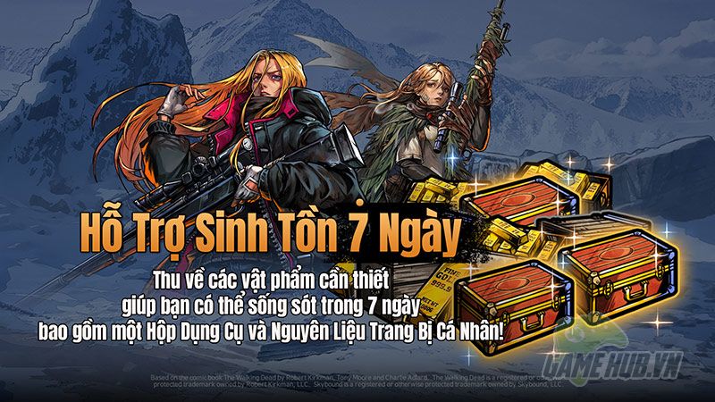 Xạ Thủ Tài Ba Yumiko gia nhập đội quân The Walking Dead: All-Stars