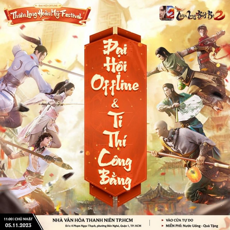 Hàng trăm game thủ sẵn sàng dự Đại hội Offline Thiên Long Hoàn Mỹ Festival tại TP.HCM và Hà Nội gamethu game thu san sang du dai hoi offline thien long hoan my festival 4