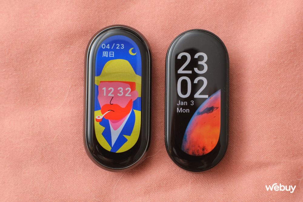 Trên tay Xiaomi Band 8 tại VN: Thiết kế không đổi nhưng nâng cấp dây đeo, có màn hình 60Hz, pin 16 ngày, giá từ 850,000 đồng - Ảnh 7. Trên tay Xiaomi Band 8 tại VN: Thiết kế không đổi nhưng nâng cấp dây đeo, có màn hình 60Hz, pin 16 ngày, giá từ 850,000 đồng - Ảnh 7.